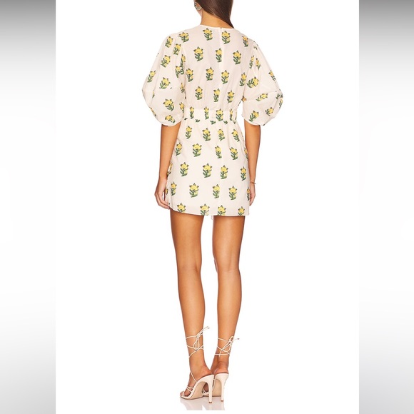 RHODE Pia Dress - Marigold - Size 2 - Picture 2 of 5